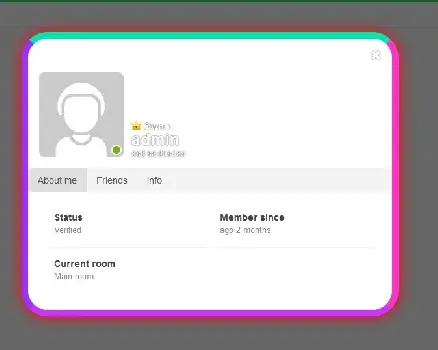 Profile border