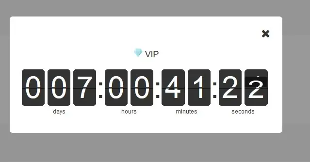 Timer for vip addon