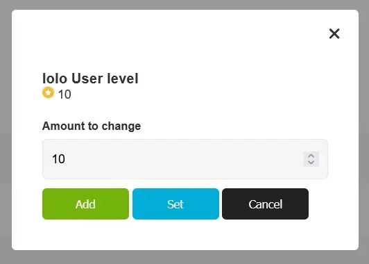 Change Level